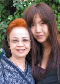 Hua and mother